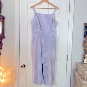 Old Navy linen blend jumpsuit, size Large